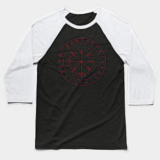 Nordic Mythology Compass Rune Wikinger Baseball T-Shirt